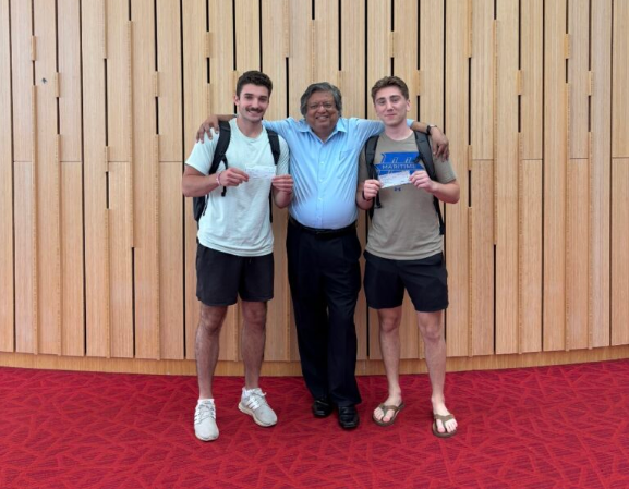 IMB | June 13, 2025: William Padula and Evangelos Markos Win Finance II Project Presentation